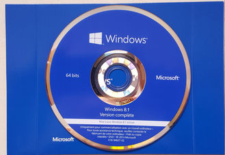 Peu de /32 du paquet 64 d'OEM des logiciels 8,1 de Microsoft Windows de langue française pro plein