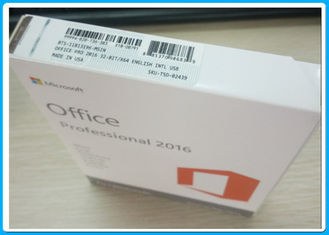 Logiciel principal véritable Retailbox de professionnel de Microsoft Office 2016 avec le bureau 2016 d'USB à la maison et les affaires