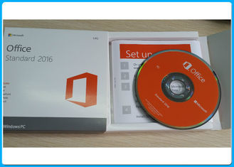 COA 2016 de NORME véritable de Microsoft Office/clé/permis avec des médias de DVD