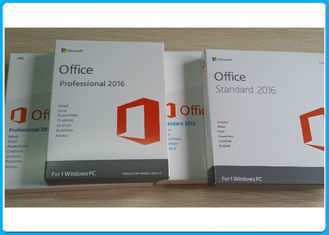 Logiciel professionnel de Microsoft Office 2016 + permis de COA 1pc + Usb Retailbox instantané