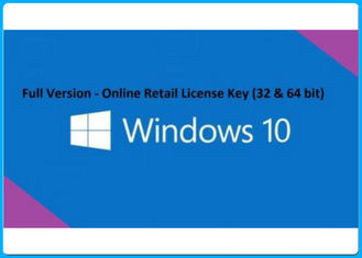 Logiciel 64Bit professionnel de Microsoft Windows 10 DVD + appui de clé Corée/Français/anglais
