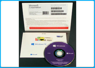 Pro bit du professionnel 64 de Microsoft Windows 10 avec l'installation DVD, permis d'OEM/clé