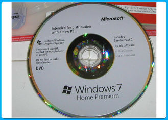 OEM DVD/WIN7 de logiciels de Microsoft Windows 7 Home Premium Microsoft Windows AUTOGUIDENT la CLÉ d'OEM