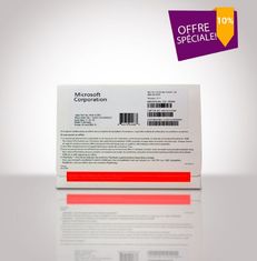 Paquet 100% d'OEM du logiciel Sp1 de Français Microsoft Windows 10 de version originale pro