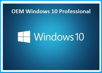 Pro activation en ligne du logiciel 32bit 64bit DVD de Microsoft Windows 10 véritables avec la garantie à vie