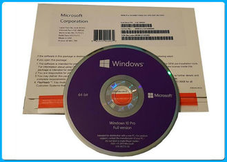 64 bit DVD Italien anglais-français de la Corée de pro logiciel de Microsoft Windows 10 de permis d'OS + de COA 1