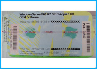 Bit de la norme r2 64 du serveur 2008 de fenêtre VICTOIRE de milliseconde de 5 calories (1 - 4 unité centrale de traitement de + permis 5 calories d'utilisateur)