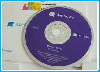 Autocollant au détail professionnel de permis de l'INSTANTANÉ +COA d'USB de version de Windows 10