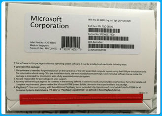 Pro permis véritable d'OEM du bit DVD du logiciel 32x 64 de Microsoft Windows 10 professionnels