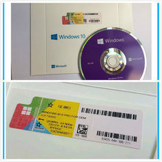 Boîte 100% de Dvd de clé d'OEM de 64 bits de Microsoft Windows 10 de PC/ordinateur pro 32/véritable
