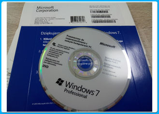 Pro clé d'OEM de 32 bits de la victoire 7/64 bits - paquet polonais d'OEM de professionnel du MS Windows 7