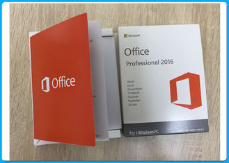 Professionnel de Microsoft Office 2016 plus la pleine milliseconde anglaise au détail pro 2016 de version