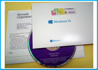 Version au détail DVD de professionnel de Windows 10/éclair d'USB + garantie à vie d'autocollant de permis de COA