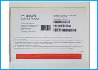 le permis au détail de COA de la boîte 64Bit de 5CALS Windows Server 2012/installent l'OEM de DVD