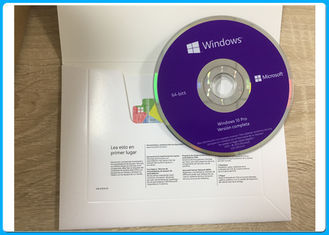 Pro clé espagnole en ligne de permis d'OEM de version de l'activation Windows10 + disque véritable de DVD