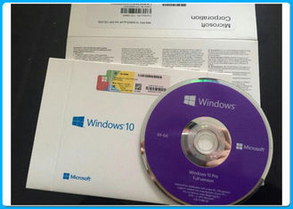 Pro 32 bit/64 logiciel de Microsoft Windows de code principal de produit de bit de Windows 10 pro 10 avec l'éraflure argentée outre du label