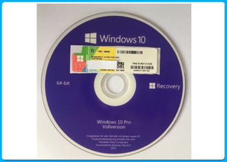Pro bit DVD de la boîte 64 d'OEM de logiciel de Microsoft Windows 10 véritables/clé permis de COA