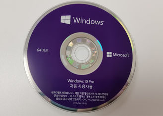 Permis original de version de Microsoft Windows 10 de pro du logiciel 64 de bit paquet coréen d'OEM