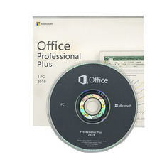 Boîte multilingue de vente au détail d'usb de plus de Microsoft Office 2019 d'activation de permis de paquet complet en ligne professionnel de clé