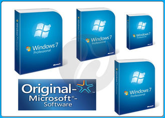 Version DVD de pro de boîte de Windows 7 pleine des fenêtres 7 bit au détail du professionnel 64