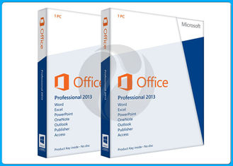 Boîte au détail de professionnel de Microsoft Office 2013 de code principal de produit de Microsoft Office de téléchargement