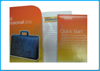 caisse au détail de professionnel de 32bit 64bit DVD Microsoft Office 2010 2010 pro plus la garantie 2013 d'activation de bureau