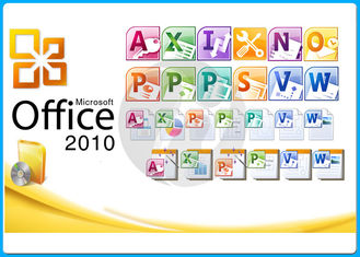 Garantie au détail d'activation de boîte de professionnel de Microsoft Office 2010 de maison et d'affaires