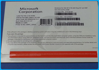 CALS véritable R2 standard 64Eng de la norme R2 5 du serveur 2012 de Microsoft Windows de boîte d'OEM