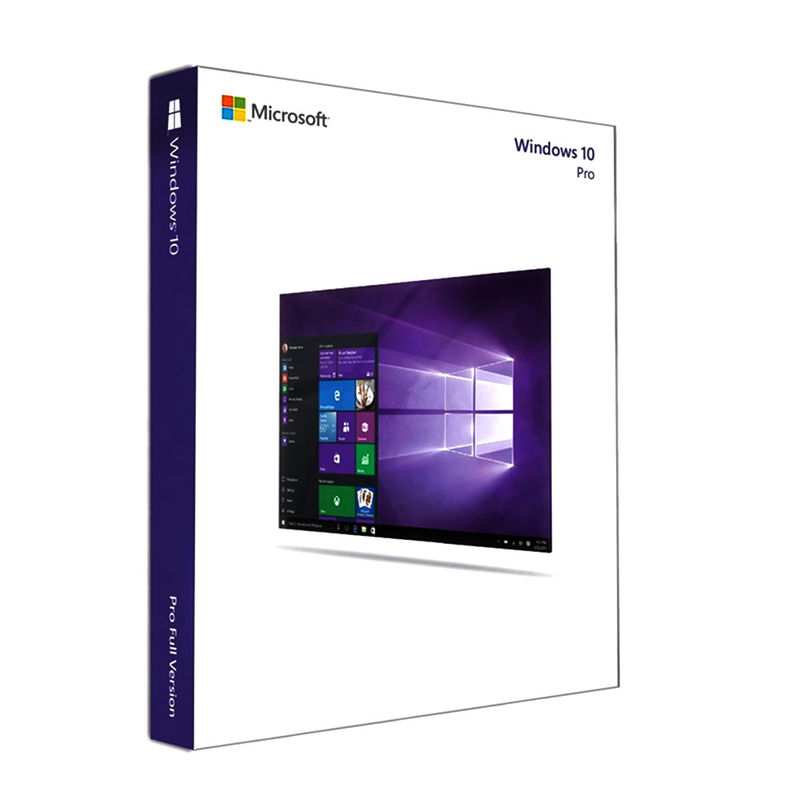 Boîte au détail de la victoire 10 principaux au détail professionnels de Coa de boîte de 32GB 1GHz Windows 10