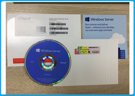Garantie à vie standard d'unité centrale de traitement du serveur 2016 véritables 64bit 2 x de logiciels de Microsoft Windows