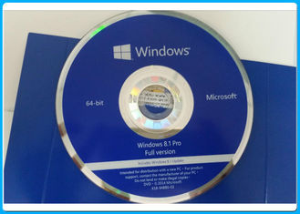 32 paquet DVD de Microsoft Windows 8,1 de bit du bit 64 pro pour le paquet d'OEM de logiciel de fenêtres