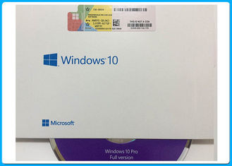 paquet professionnel de la clé DVD d'OEM de codes principaux de produit de 32bit 64bit Windows 10