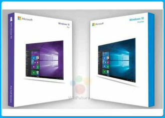 Clé d'OEM de logiciel de Microsoft Windows 10 de paquet de vente au détail d'USB pro/activation bit de COA/permis 64 en ligne