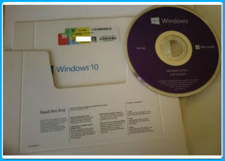 Activation 100% de permis d'OEM du bit DVD du professionnel 64 de Microsoft Windows 10 en ligne