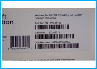 Le CALS de VM /5 de l'unité centrale de traitement 2 d'OEM 64-bit 2 du serveur 2012 R2 X standard de Microsoft Windows, divisent OEM 2012 r2