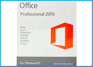 3,0 maison de boîte, de Microsoft Office 2016 de vente au détail d'USB Microsoft Office pro et affaires pour le MAC
