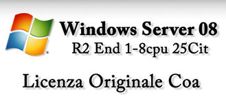 L'entreprise R2, Windows du serveur 2008 de victoire divisent le permis principal véritable Retailbox du logiciel standard 2008
