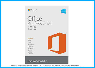 Pro Retailbox bureau 2016 de Microsoft Office 2016 pro plus la clé + commande d'instantané d'Usb 3,0