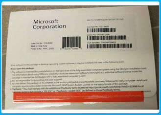 Pro permis d'OEM du bit DVD du logiciel 64 de Microsoft Windows 10, matériel d'ordinateur personnel