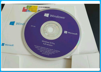 Clé adaptée aux besoins du client d'OEM du logiciel 64bit DVD de Microsoft Windows 10 de langue pro