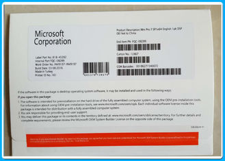 Paquet professionnel véritable d'OEM de Windows 7 DVD boîte au détail de toute neuve de Windows 7 pro