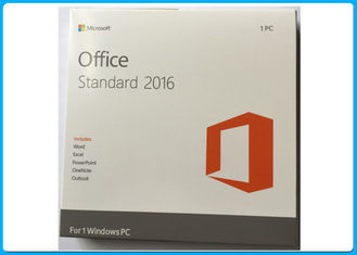 Pro DVD 32/64 version de l'anglais du bit 1PC de Microsoft Office 2016 standard véritables