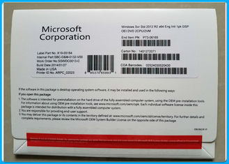 Serveur 2012 R2 standard DSP OEI DVD et COA 2CPU/2VM P73-06165 de Microsoft Windows