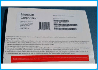 Pro clé d'OEM de permis d'OEM du bit DVD du logiciel 64 de Microsoft Windows 10/anglais/Français/Corée/activation espagnole de vie