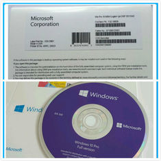 Logiciel de Microsoft Windows 10 multi de lanuage pro, pro DVD permis de COA d'OEM de Win10