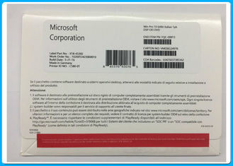 Pro logiciel d'OEM Microsoft Windows 10 32 64 options multi de langue de clé véritable de permis de bit