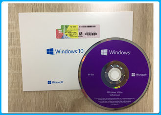 Pro BIT DVD d'OEM 64 de la langue allemande Windows10 avec l'original de paquet de COA