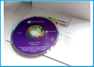 Le pro paquet 64bit DVD d'OEM de Microsoft Windows 10 a activé la garantie à vie en ligne de permis d'OEM