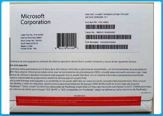 Pro logiciel de Windows 10 64bit multilingue avec le permis principal original
