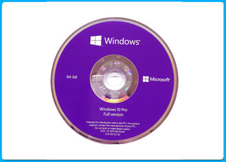 Boîte professionnelle d'OEM de l'autocollant +64BIT DVD de Coa d'OEM de Windows 10 d'ordinateur